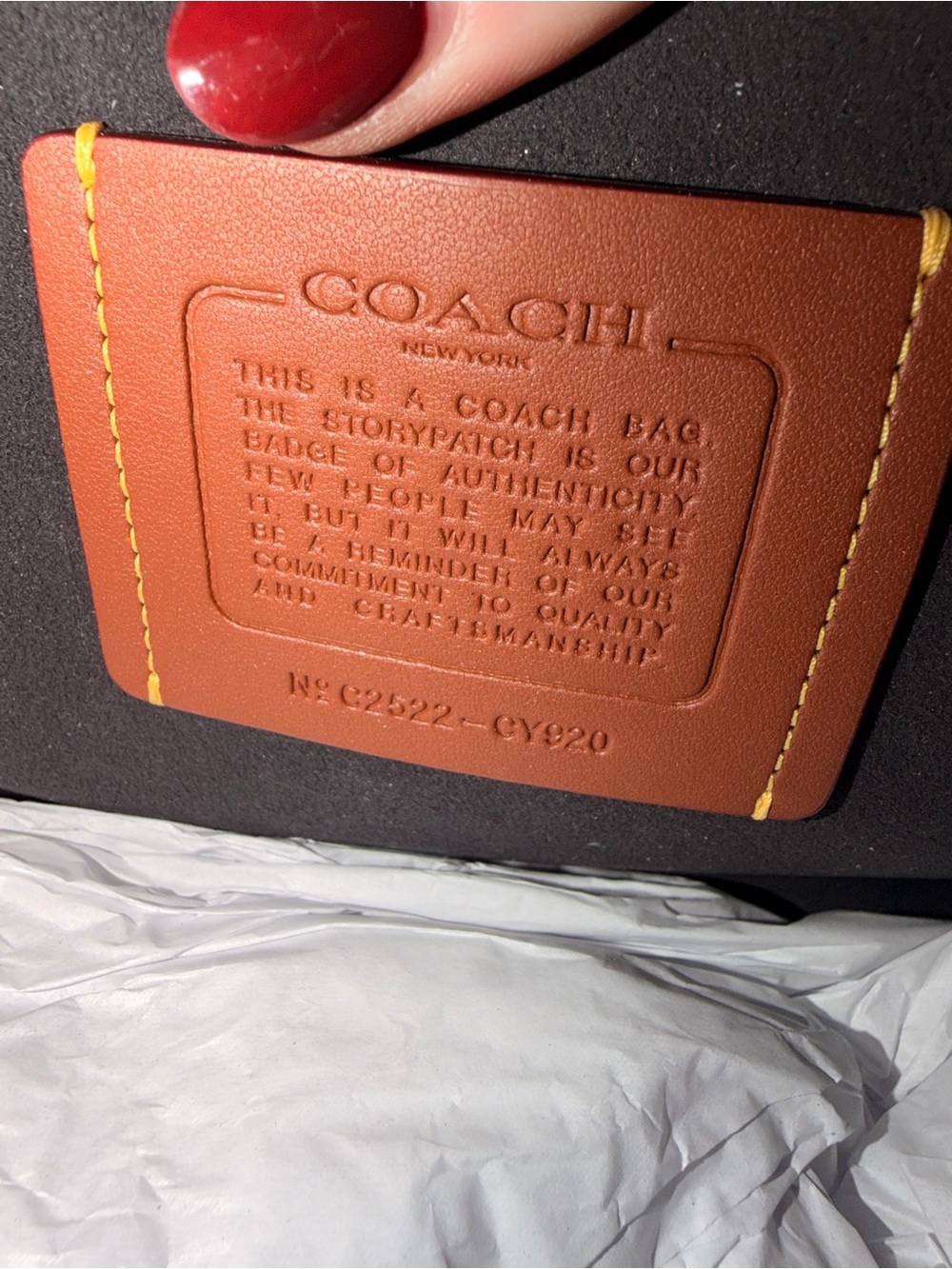 Coach Chain Tabby Shoulder Bag 30 in black - Picture 8 of 13